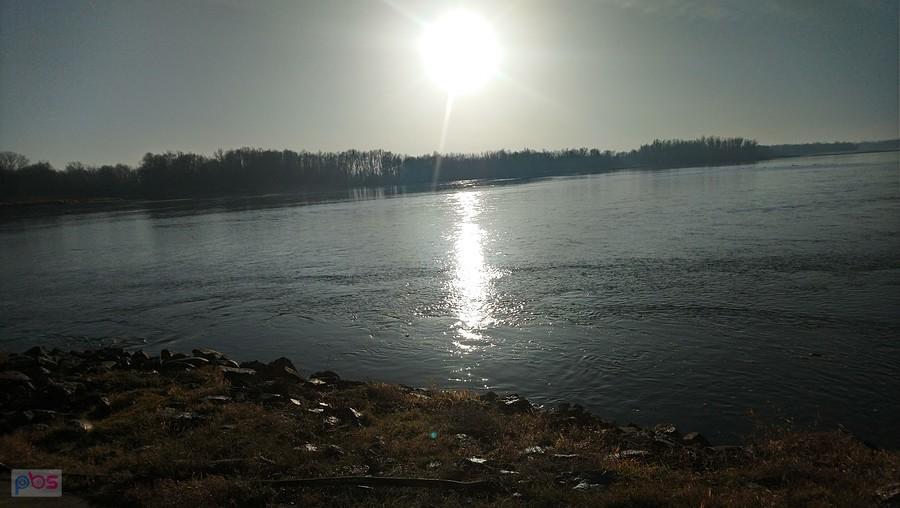 Wisła w słońcu