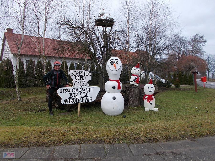 Odwiedziny Bałwanów w Kępkach