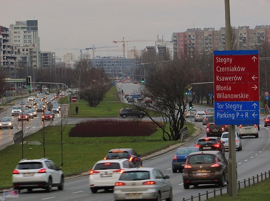Dolina Służewiecka i jej przedłużenie al. Sikorskiego