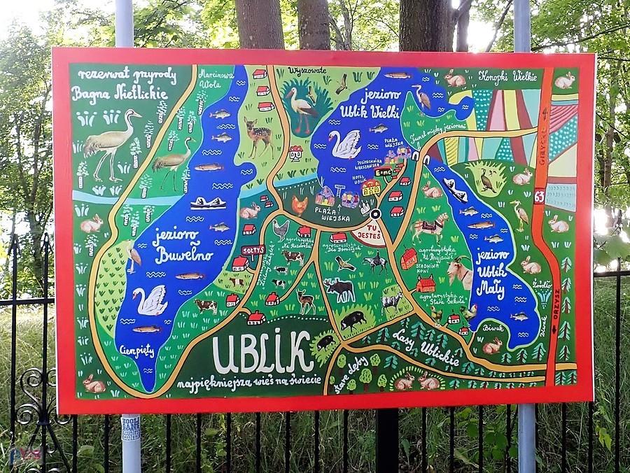 Ublik. Mapa naiwna