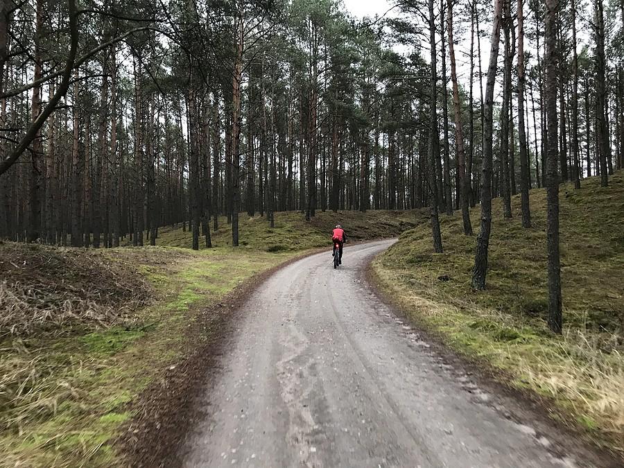 na trasie Żelazko - Mokrz