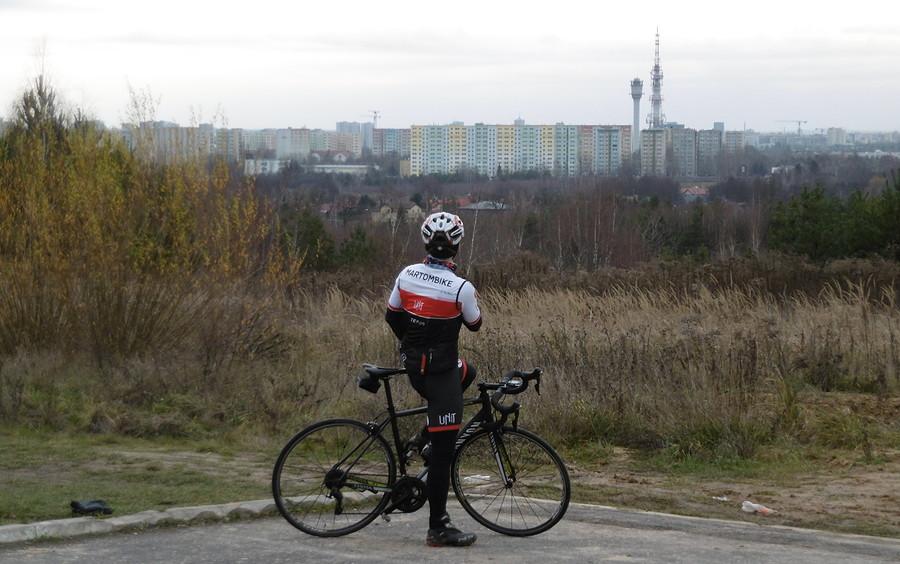 Morasko, punkt widokowy na Poznań