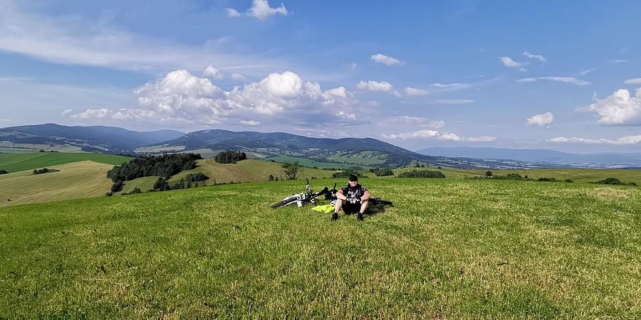 Widok w stronę Śnieżnika