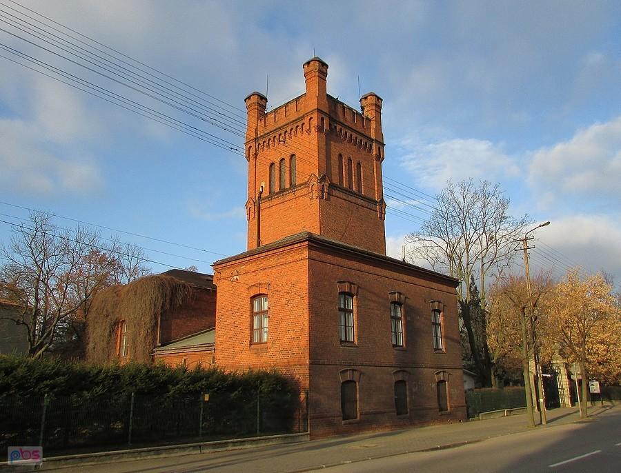 Skierniewice - wieża ciśnień zbudowana w latach 1904 -1905