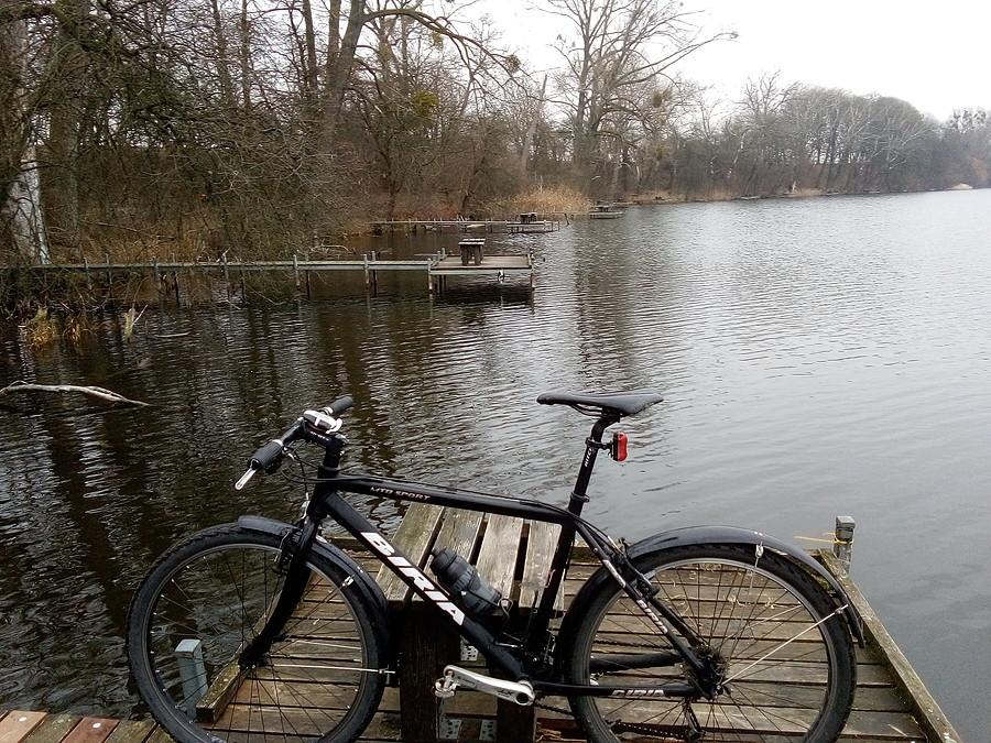 Moja zimówka i pomosty na zawody wędkarskie