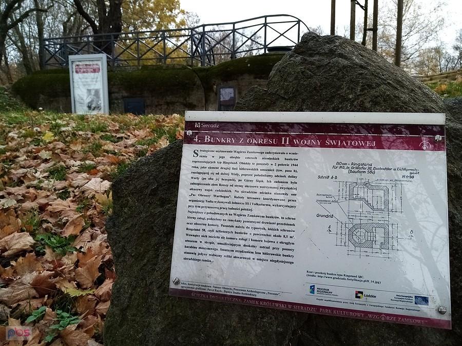 Niemiecki schron na wzgórzu zamkowym