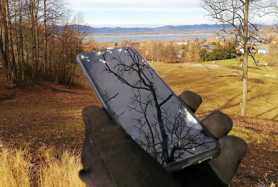 Telefon po crashteście, z widokiem na góry :/ - Sosnówka