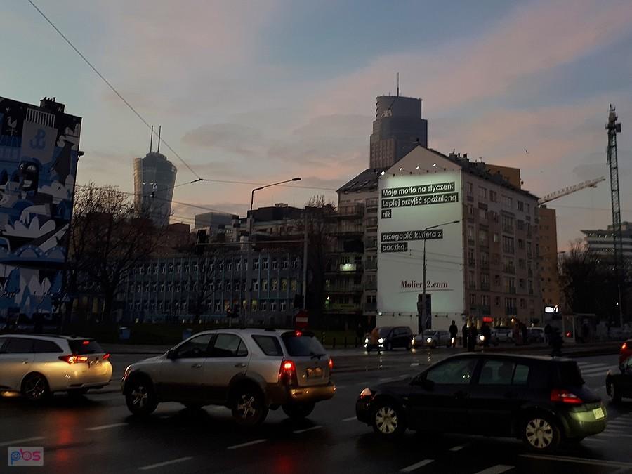 Widok na dwie wieże z Żelaznej