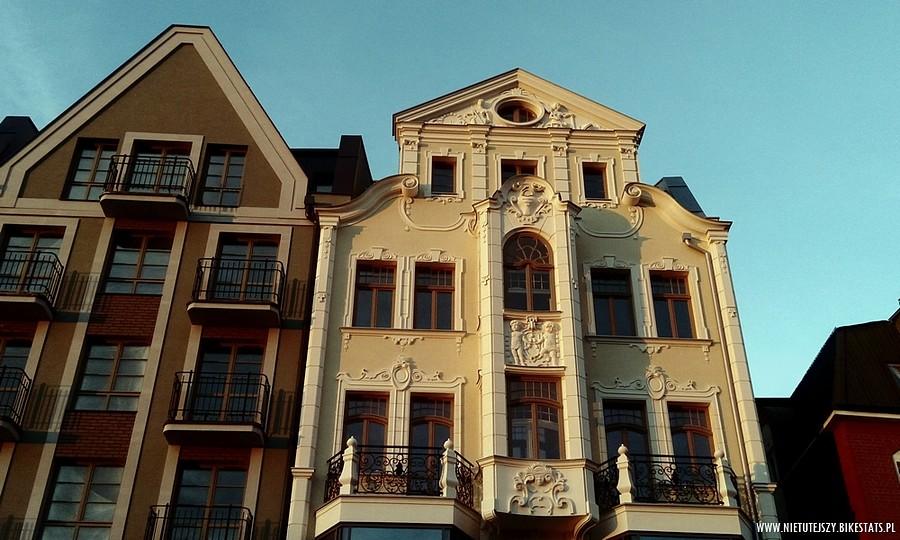 Nowe kamienice na starym mieście w Elblągu
