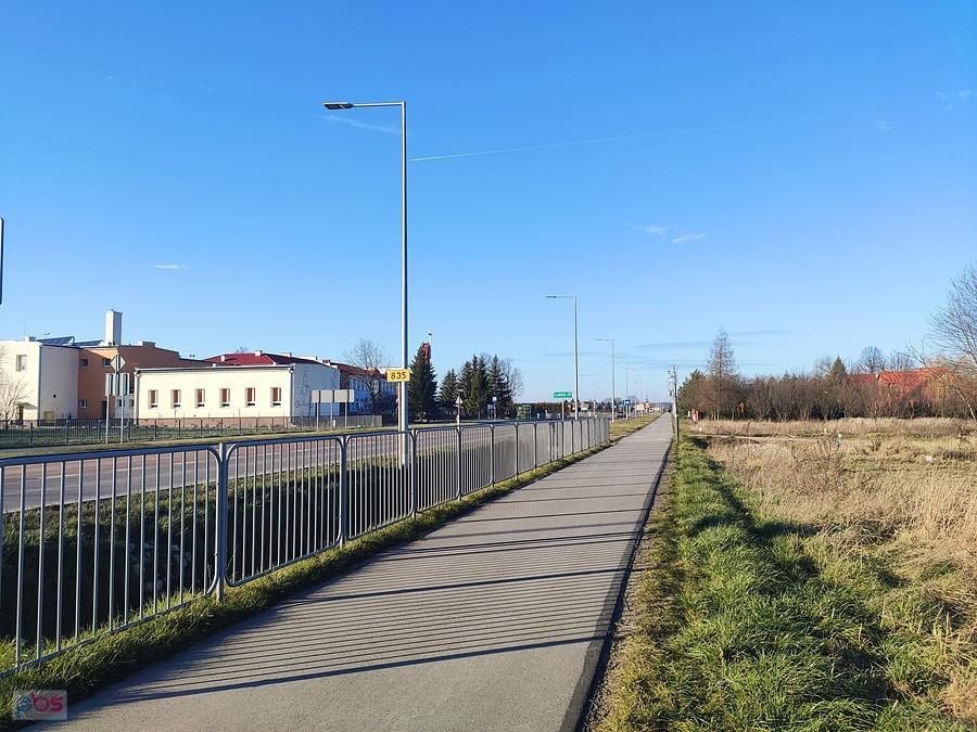 Ścieżka rowerowa przy 865