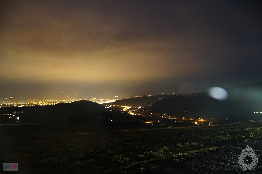 miasto smogu i świateł -Nowy Sącz
