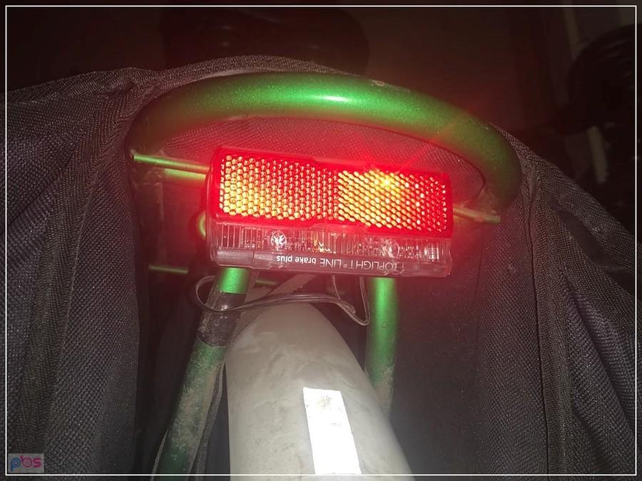 Nowa lampka w bubie - busch muller toplight brake plus