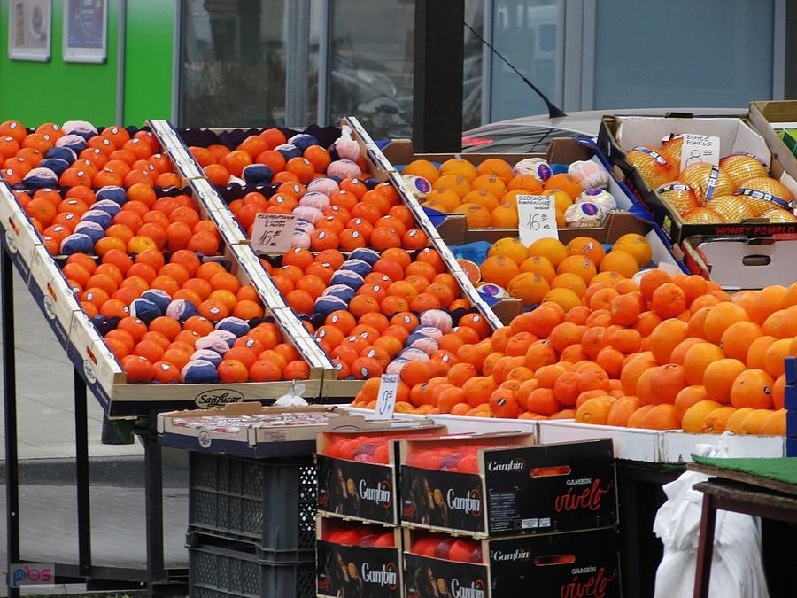 Mandarynki i pomarańcze