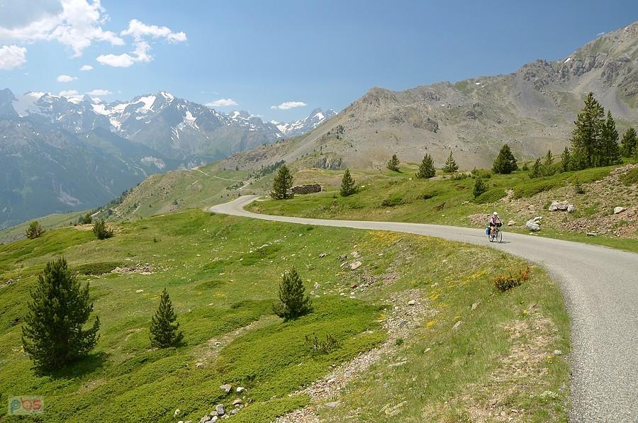 Podjazd na Col de Granon i masyw Ecrins