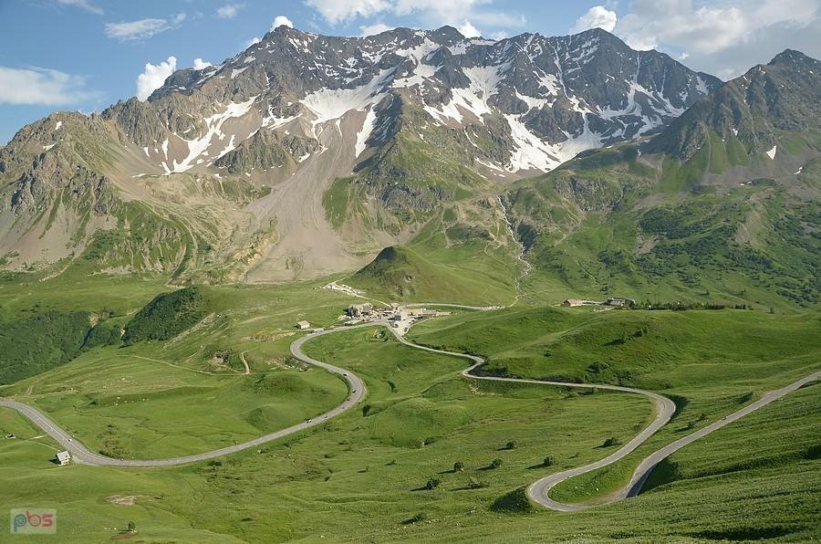 Lautaret z podjazdu na Galibier