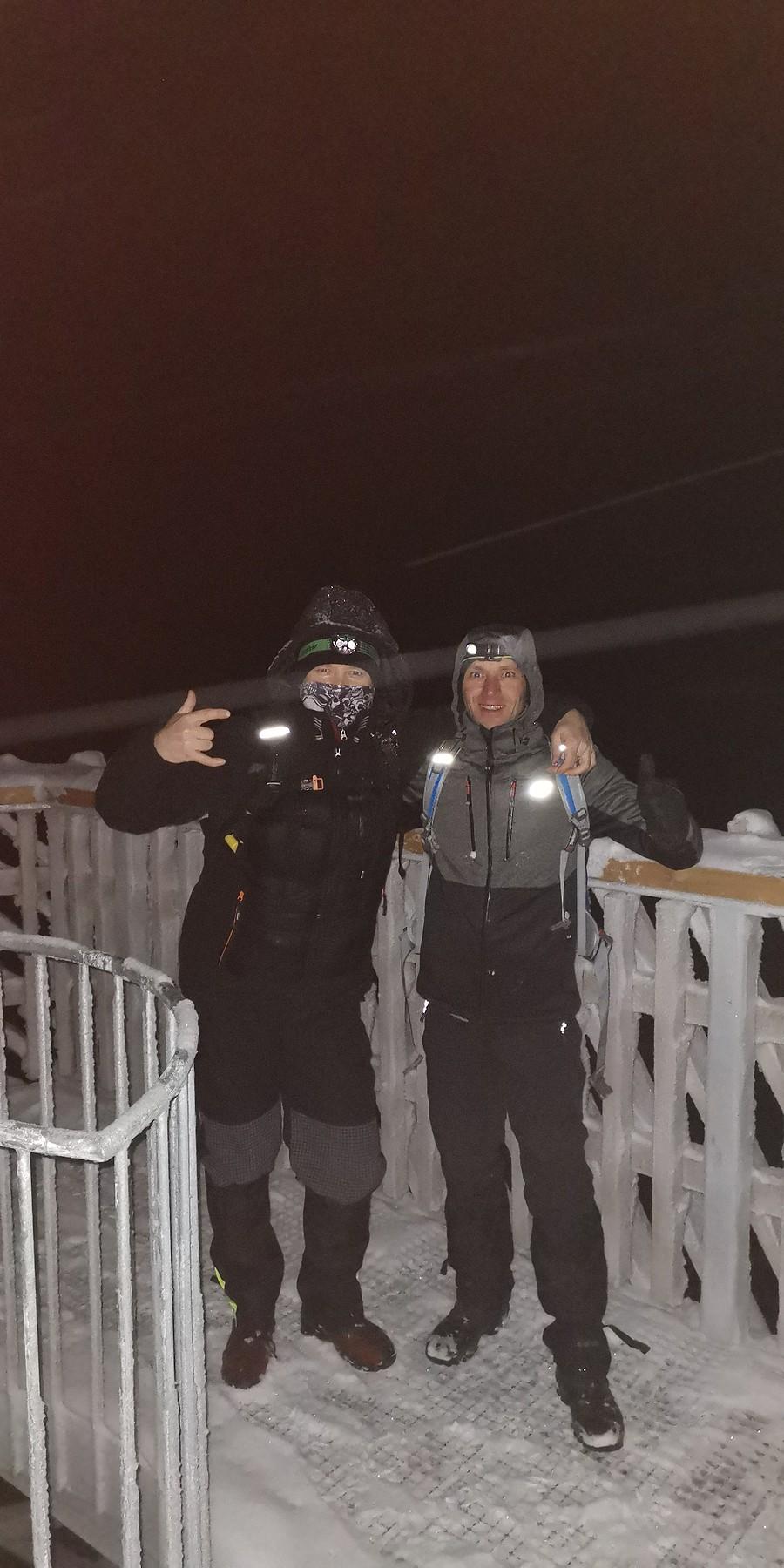 Velka Destna nocą