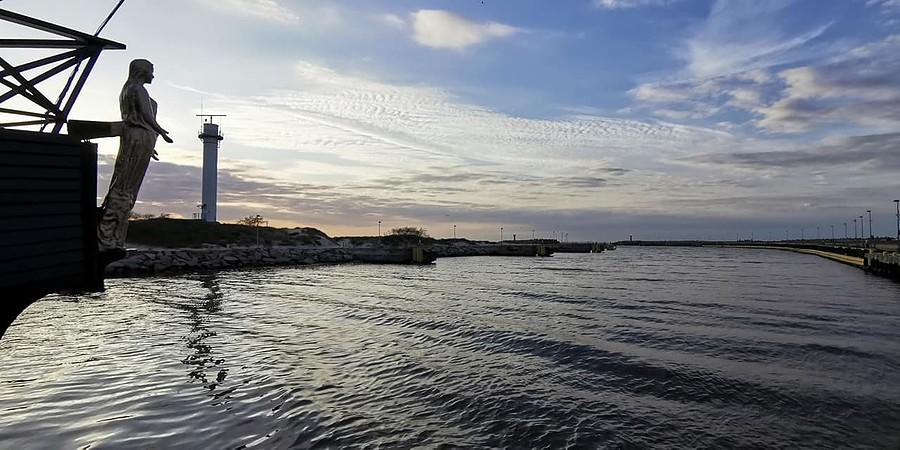 Kołobrzeg i boczne molo