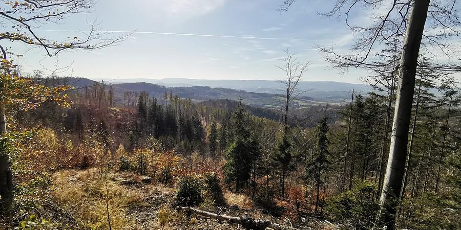 Widok w stronę Lądka