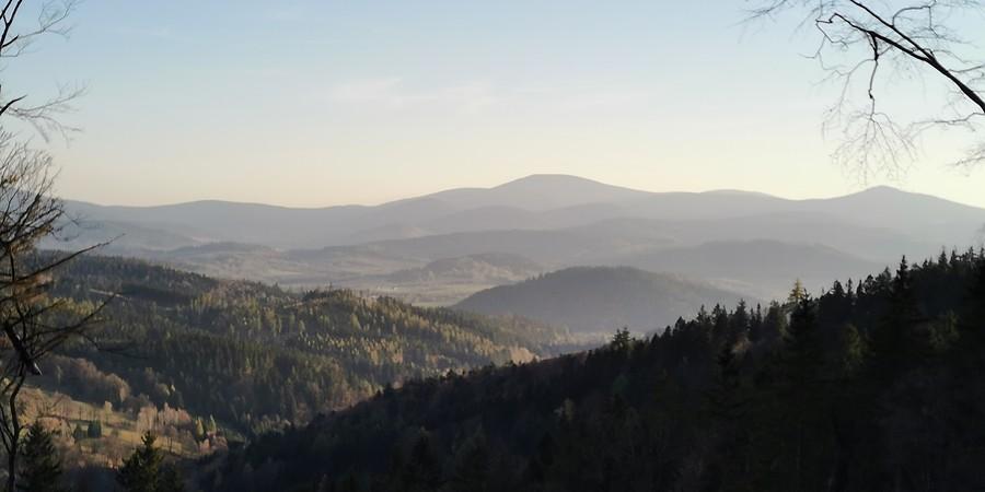 Widok na Czarną Górę