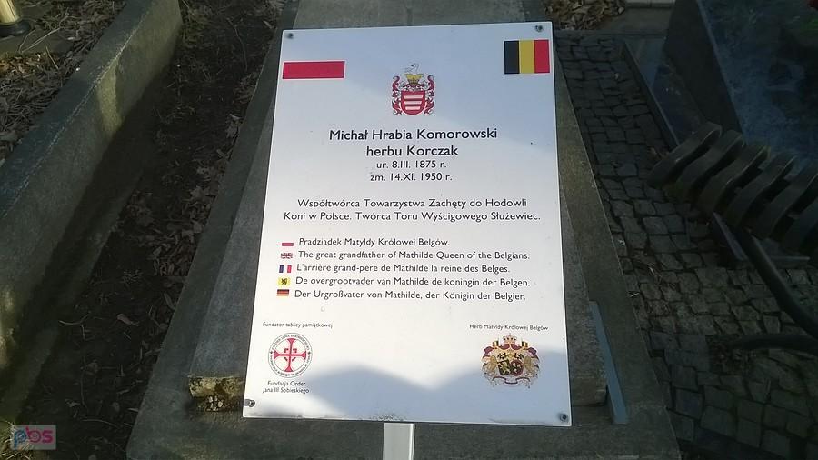 Grób pradziadka królowej Belgi