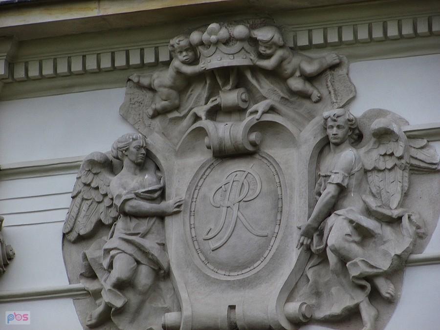 Kartusz herbowy Pałacu Rzeczypospolitej