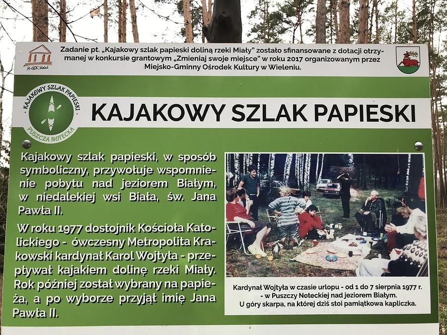 kajakowy szlak papieski