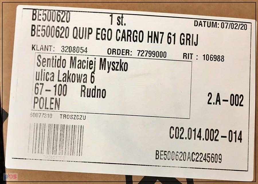 Nowy Batavus Quip EGo Cargo już we Wrocławiu :-)
