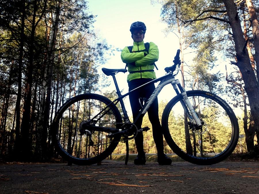 Na rowerostradzie.