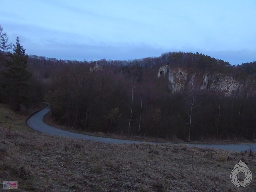 znów podjazd nad Ojców, znów bruczkiem