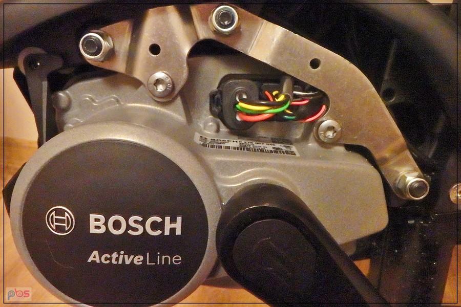 Silnik Bosch plus kabelki