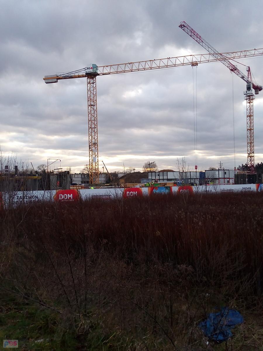 Kolejna budowa bloków przy Lazurowej