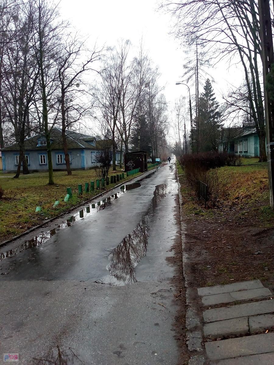 Poranek na osiedlu Przyjaźń