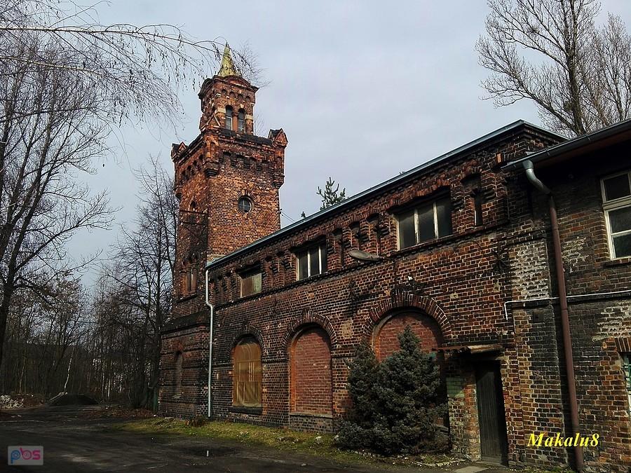 Straż pożarna przy szybie Bartosz