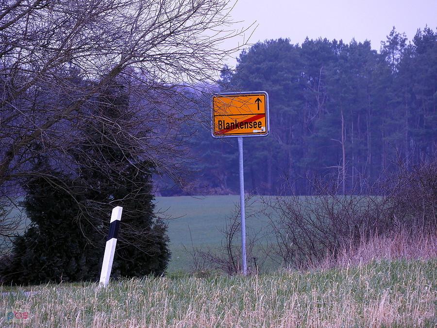 Na skraju miejscowości Blankensee.