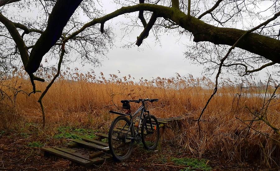 Nawet na mtb może być ciężko - Jezioro Tomickie