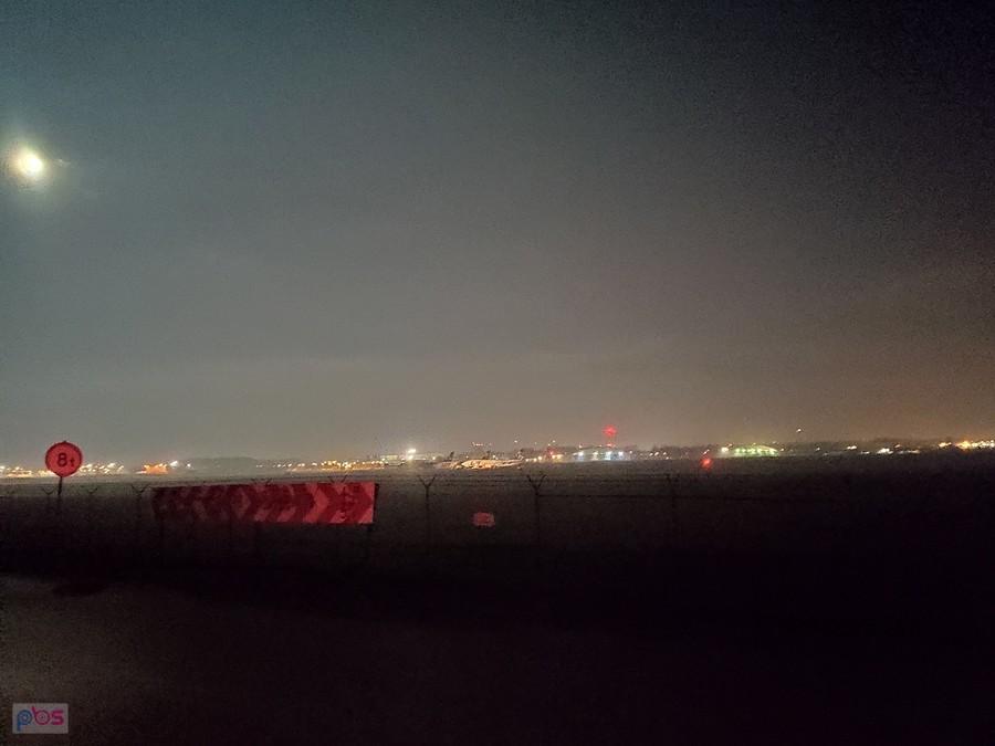 Widok na lotnisko w Świdniku