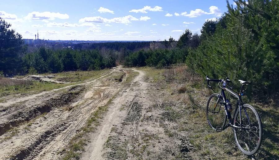 Widok z terenu wodociągów, Poznań