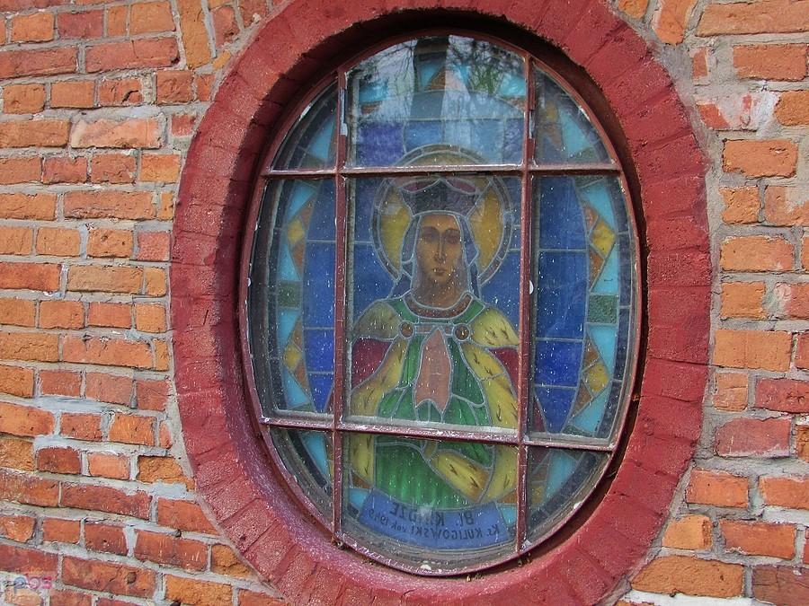 Witraż ufundowany przez ks. proboszcza Franciszka Kuligowskiego