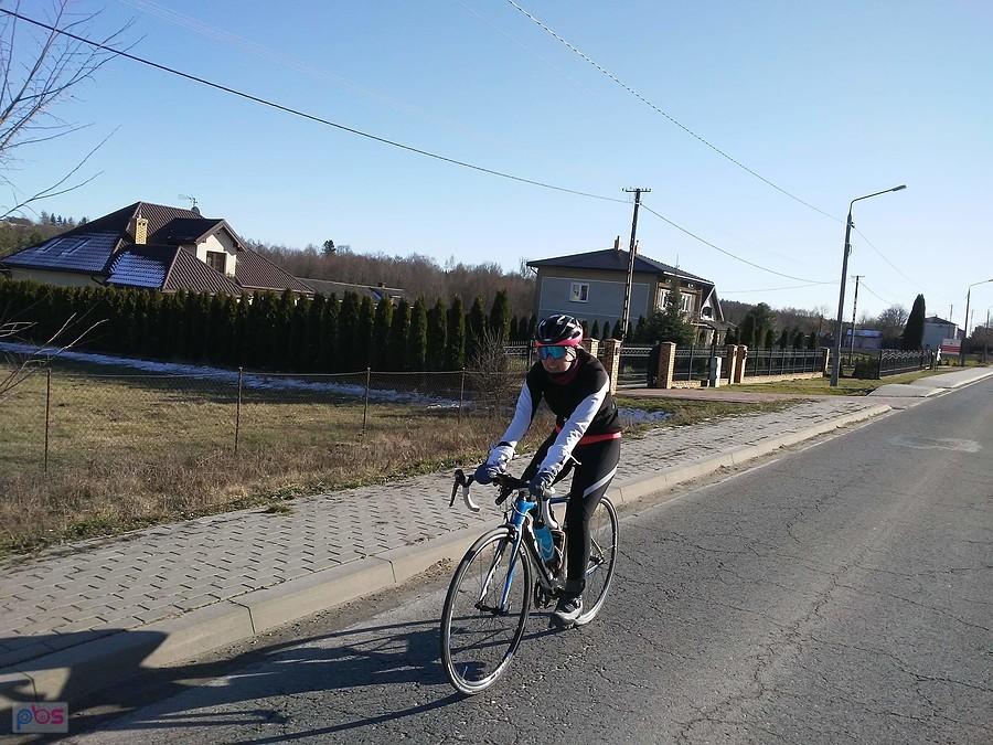 Jadę sobie na rowerze w tą piękną pogodę