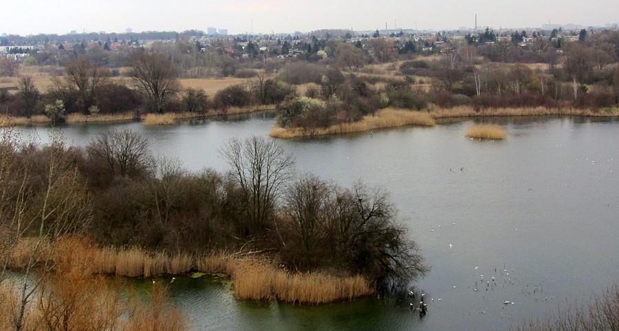Widok na Poznań, Szachty