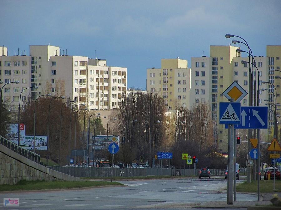 Ursynów - bloki na Dybowskiego
