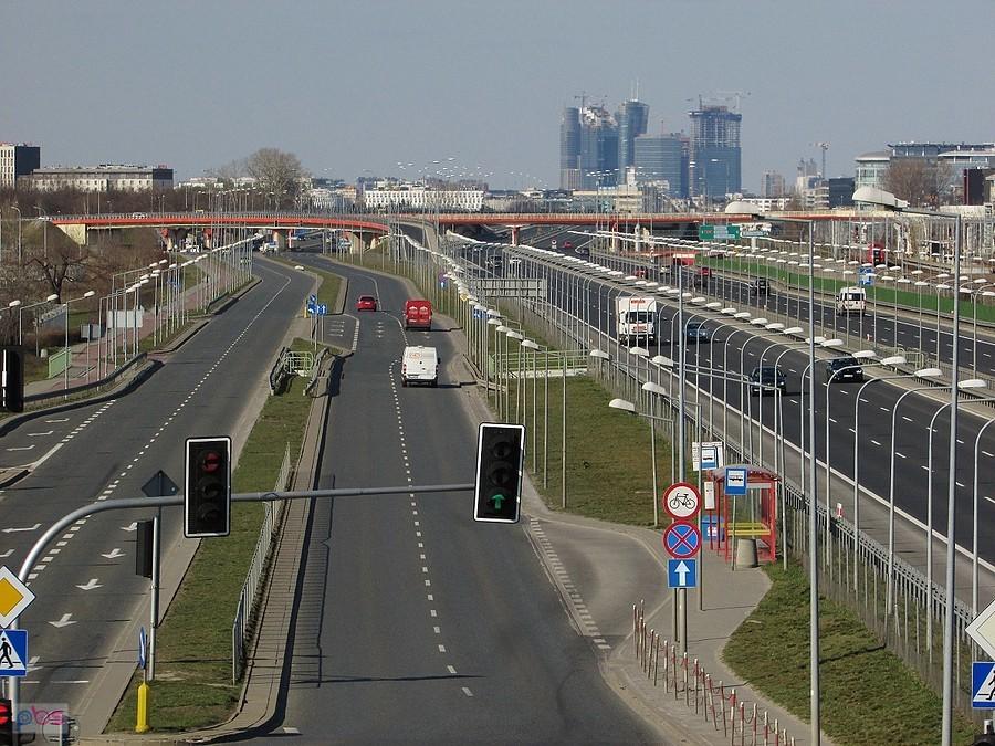 Perspektywa ul. Wirażowej