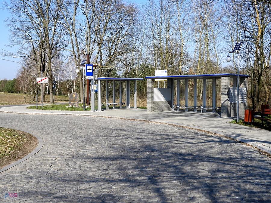 Na krańcu wsi Łęgi.