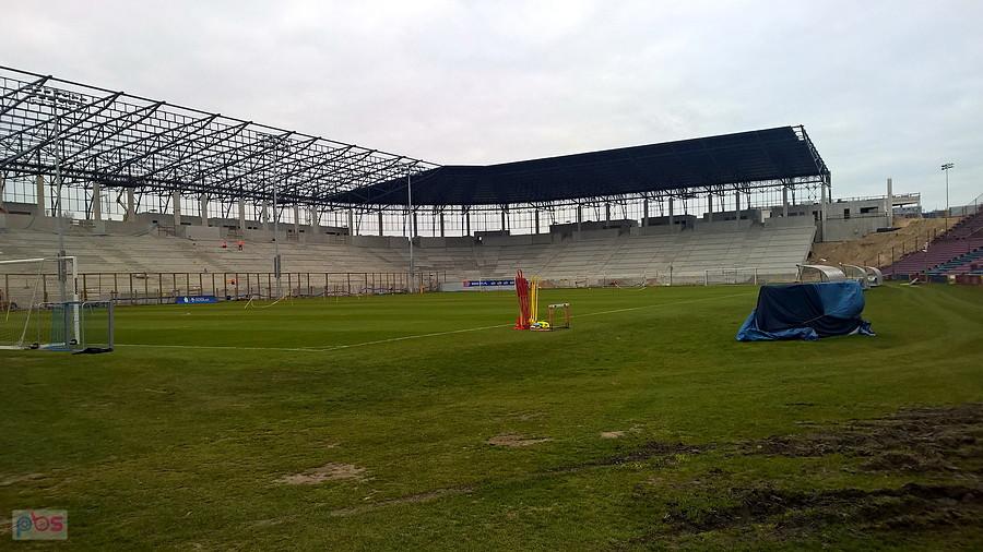 Stadion Pogoni - stan 2 kwietnia 20 r.