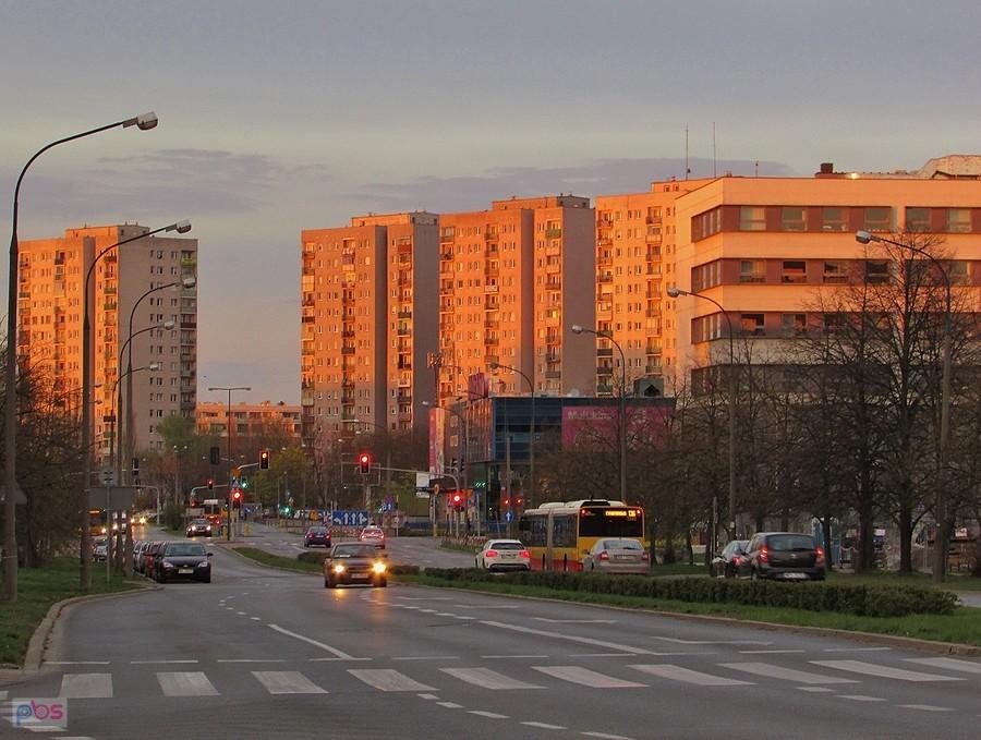 Oświetlone bloki przy ul. Szolc-Rogozińskiego