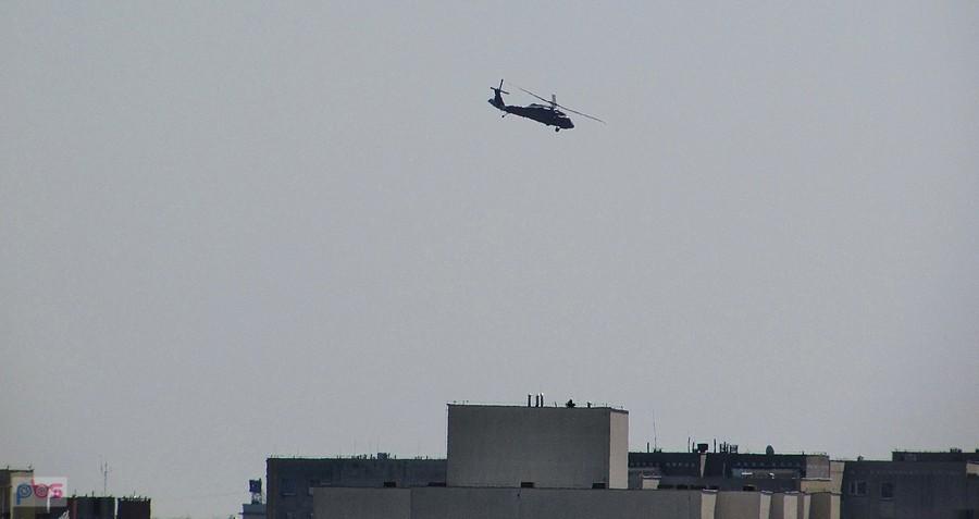 Black Hawk patroluje pobrzeża Lasu Kabackiego