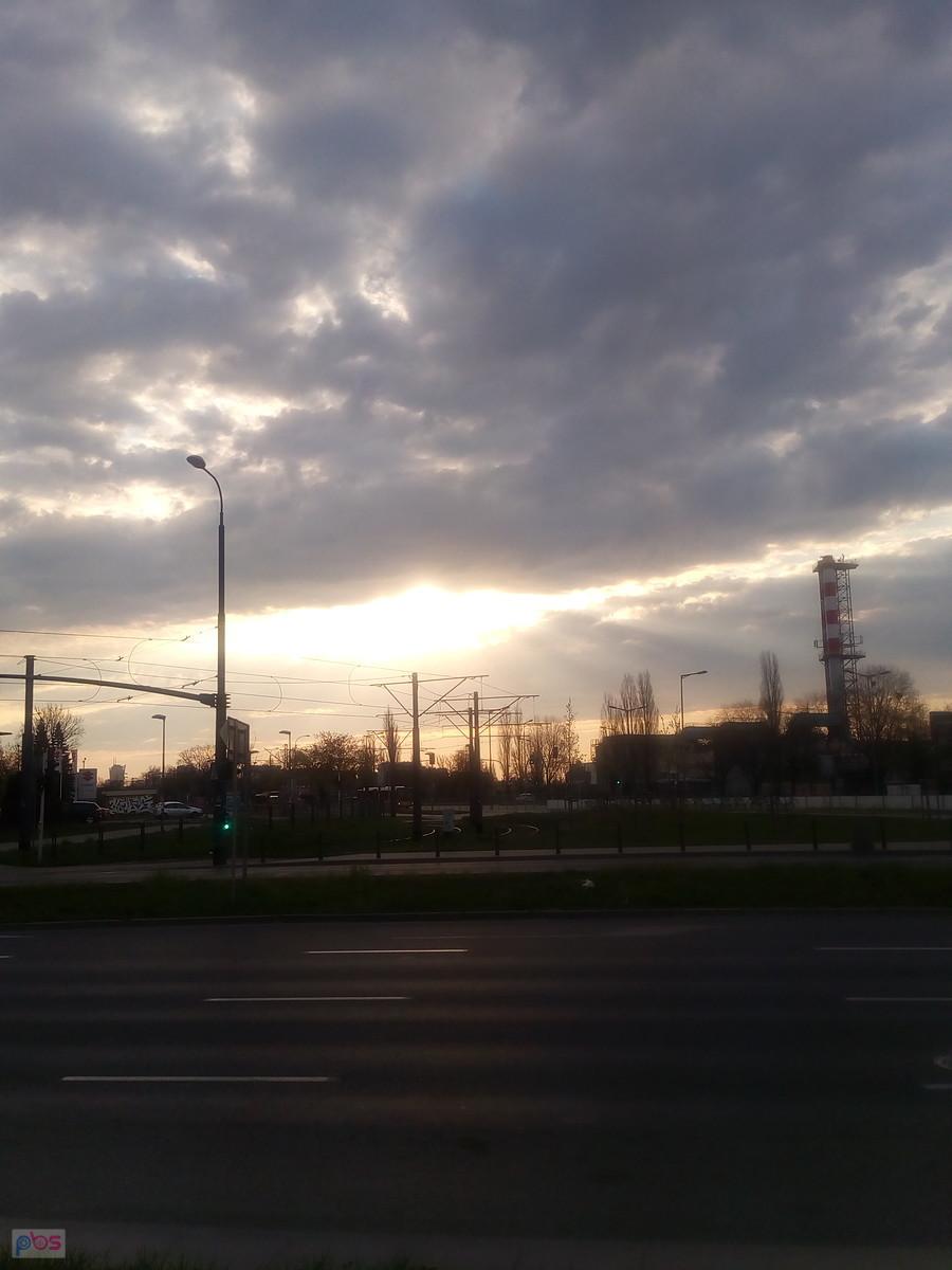 Słońce i chmury