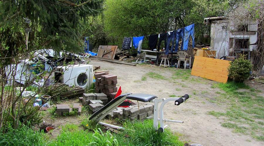 Siłka na świeżym powietrzu :))) - Poznań, baraki przy Opolskiej