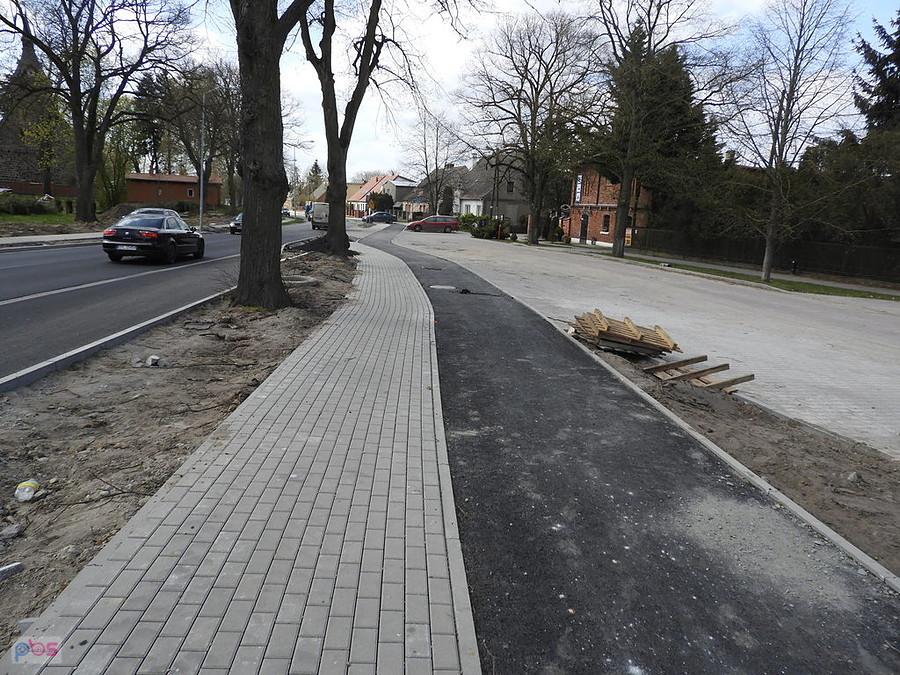 Nowa Ścieżka rowerowa w miejscowości Wołczkowo.