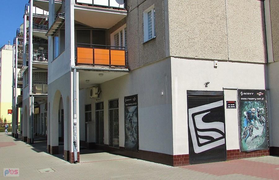 Sklep rowerowy "Plus", tu kupiłem swojego pierwszego górala